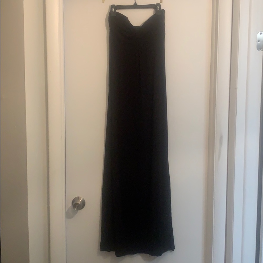 Bandeau styled back out dress